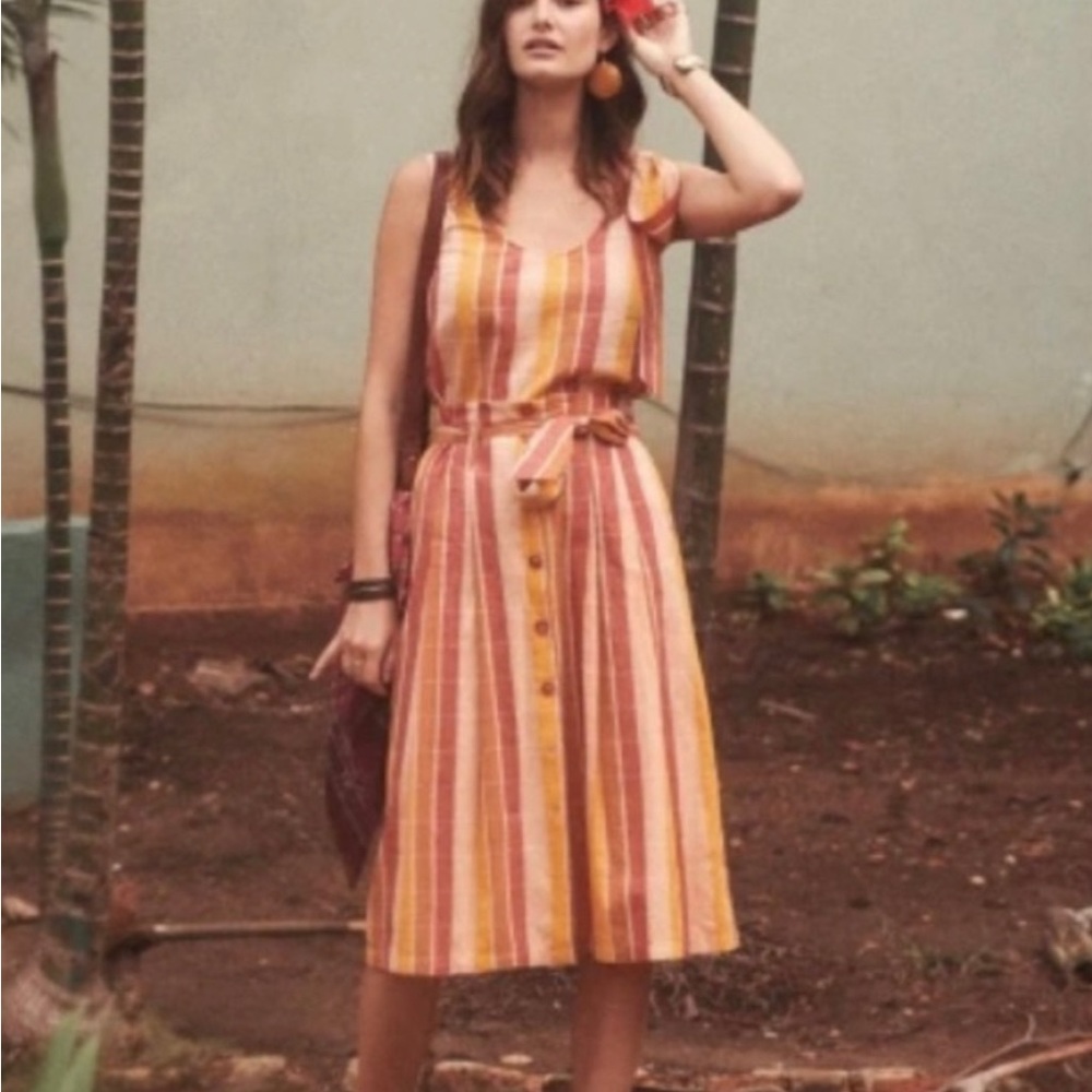 Sezane Rio Amandine Midi Skirt NWT 38